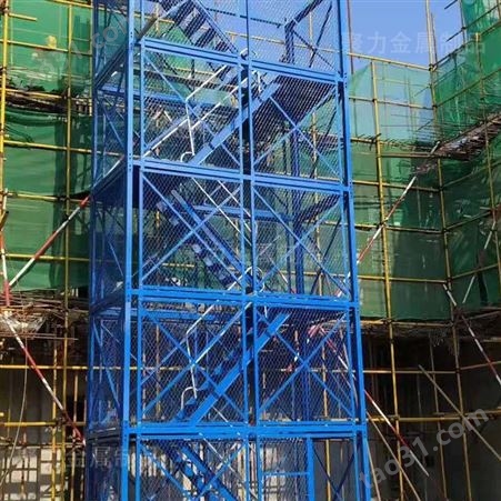 施工梯笼销售价格 建筑安全爬梯 基坑施工用 