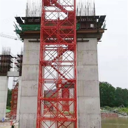 重型梯笼 安全梯笼 箱式安全梯厂家 生产加工