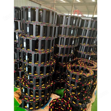 承重型彩色尼龙拖链穿线电缆保护