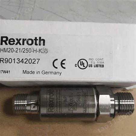 德国力士乐Rexroth压力传感器 HM20-21/400-C-K35