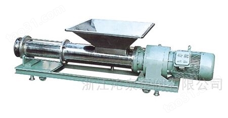 沁泉 GF型单螺杆泵（整体不锈钢）